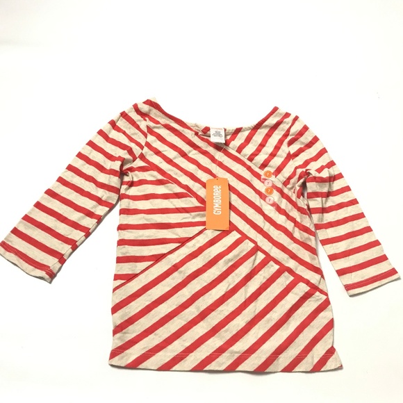 Gymboree Girl/'s 3//4 Sleeve Maroon Tunic NWT!